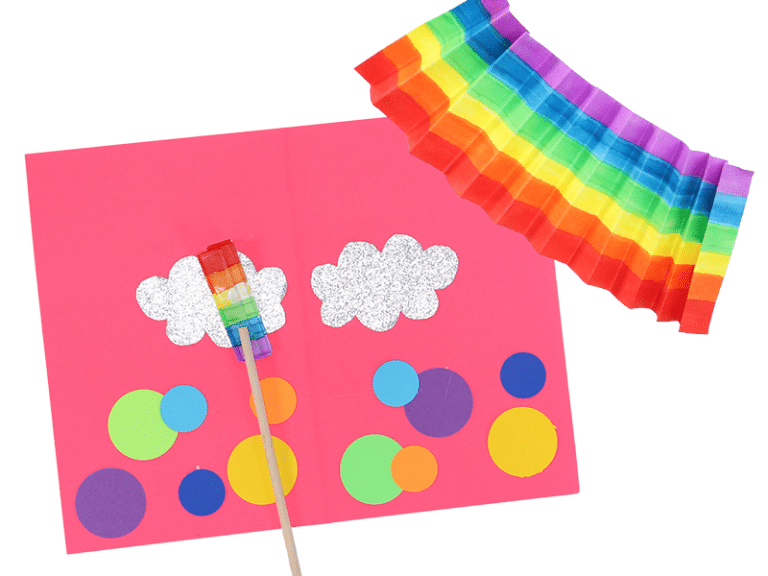 rl rainbow card